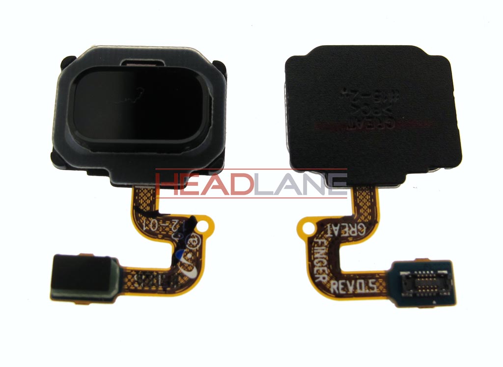 Samsung SM-N950 Galaxy Note 8 Home Key Gold / Black