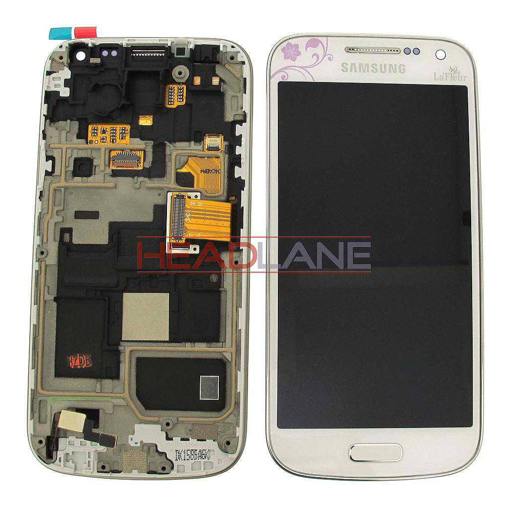 Samsung GT-I9195 Galaxy S4 Mini LTE LCD - La Fleur White