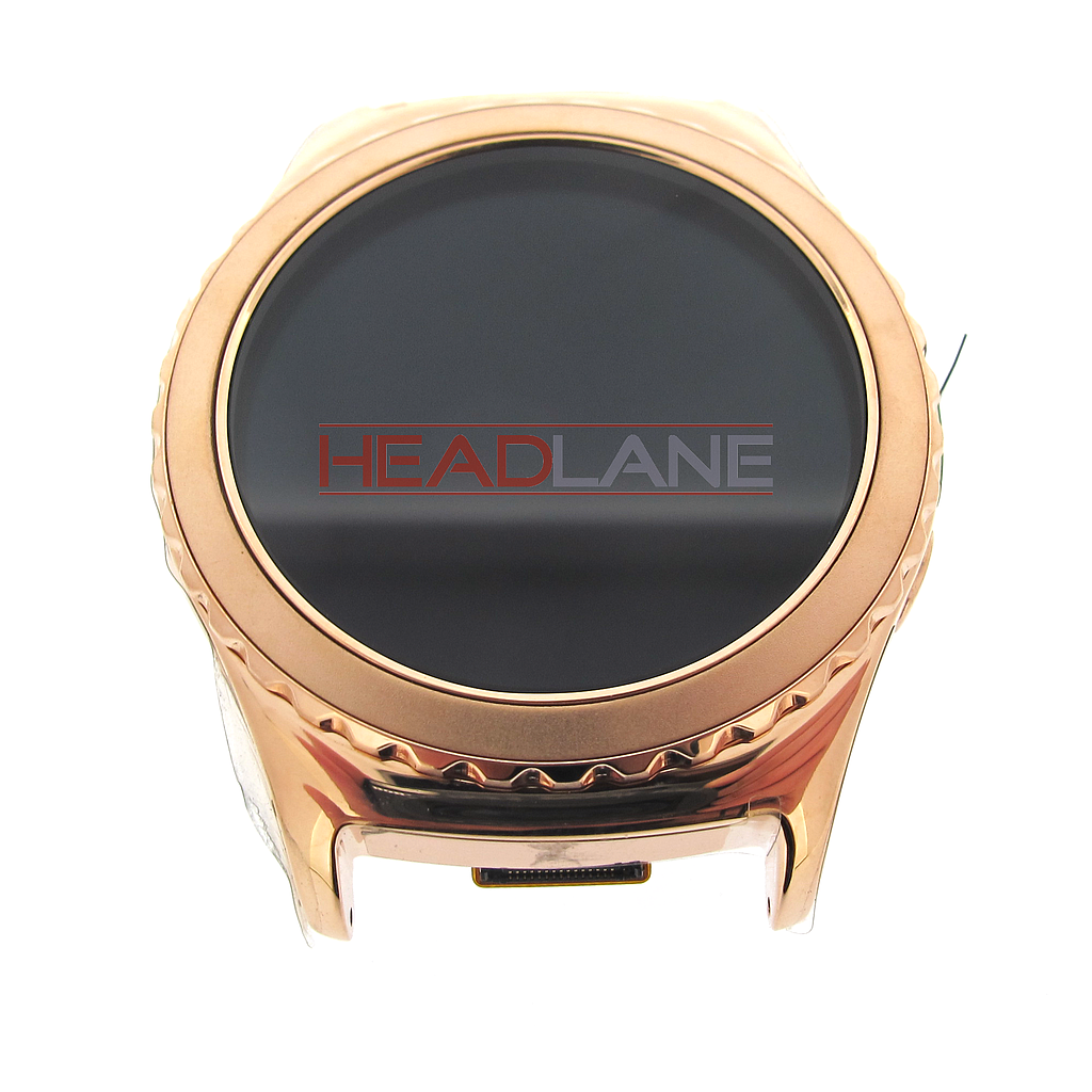 Samsung SM-R732 Galaxy Gear S2 LCD Display / Screen + Touch - Gold