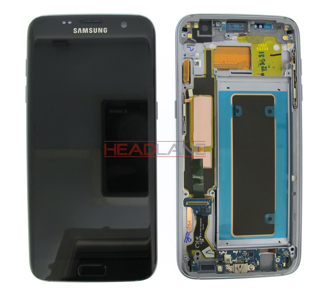 Samsung SM-G9350 Galaxy S7 Edge LCD Display / Screen + Touch - Black