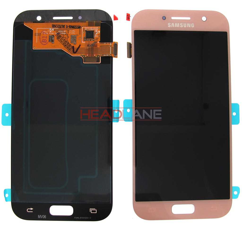 Samsung SM-A520 Galaxy A5 (2017) LCD Display / Screen + Touch - Pink