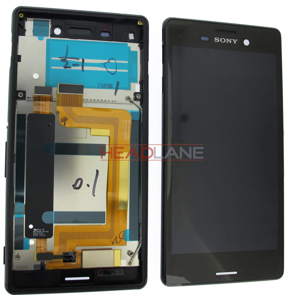 Sony E2303 / E2306 Xperia M4 Aqua LCD Display / Screen + Touch - Black