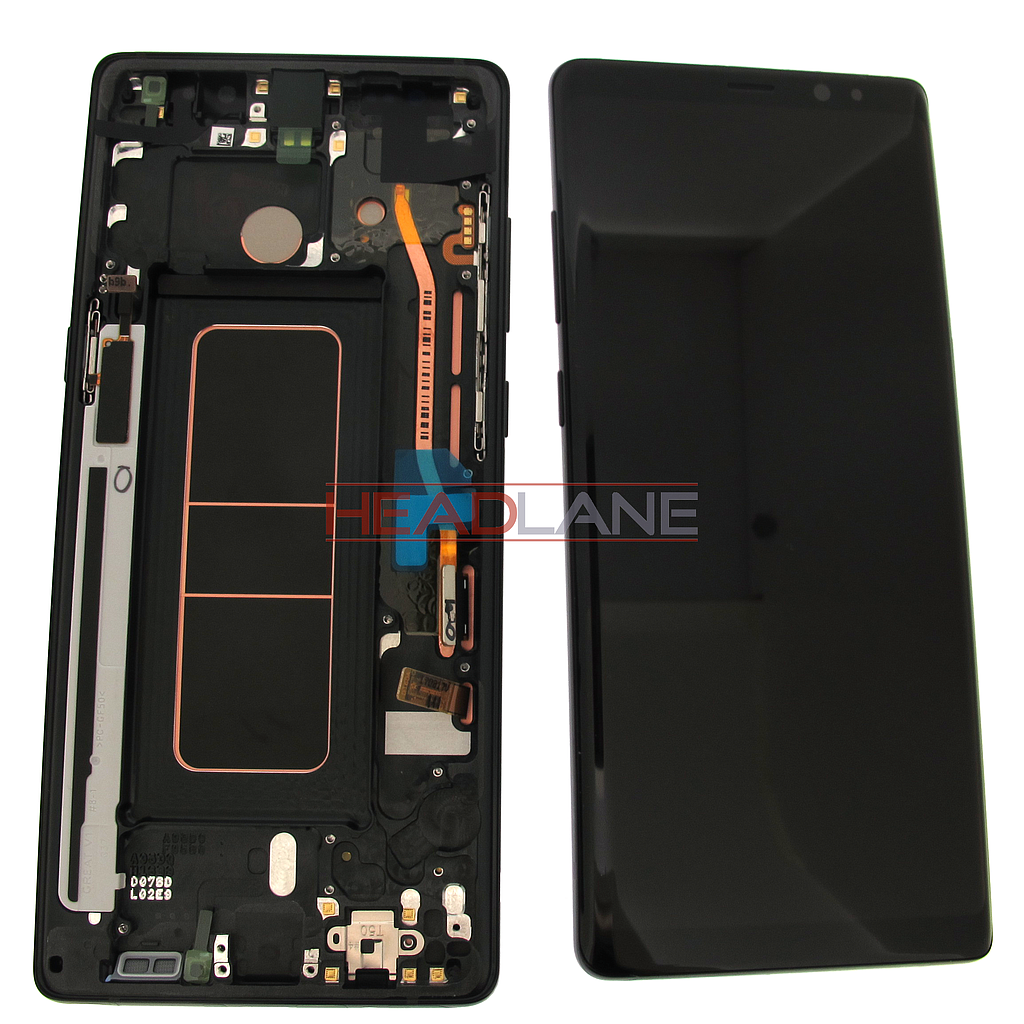 Samsung SM-N950 Galaxy Note 8 LCD Display / Screen + Touch - Black
