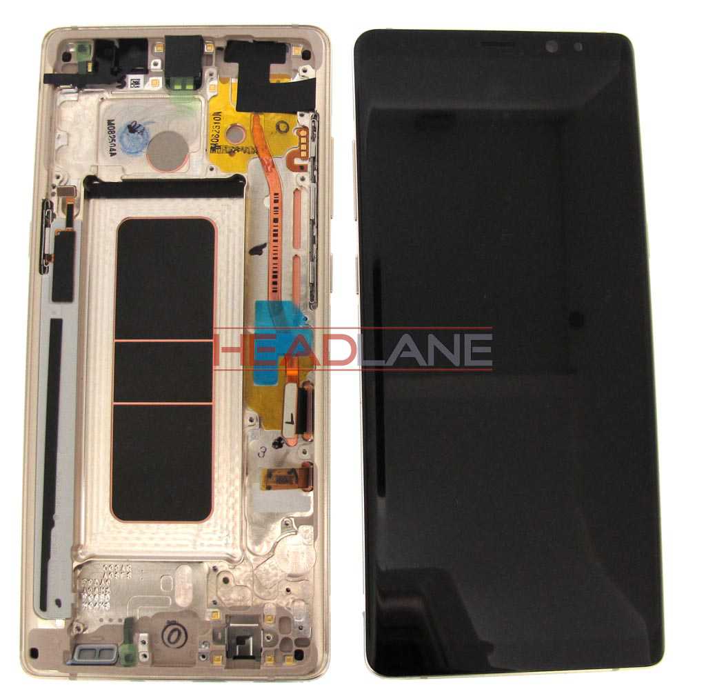 Samsung SM-N950 Galaxy Note 8 LCD Display / Screen + Touch - Gold