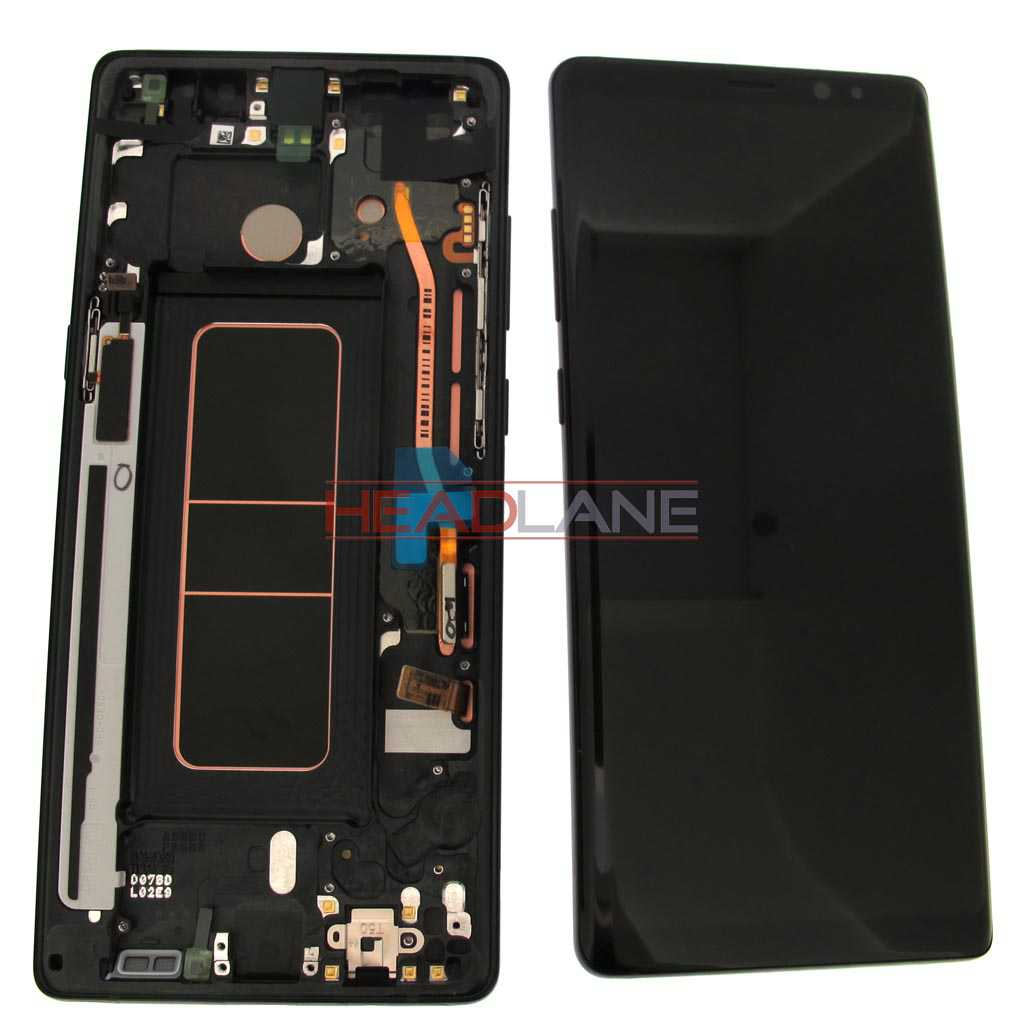 Samsung SM-N950 Galaxy Note 8 LCD Display / Screen + Touch - Black