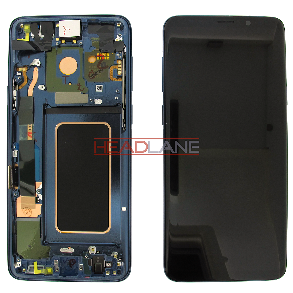 Samsung SM-G965F Galaxy S9+ LCD Display / Screen + Touch - Blue