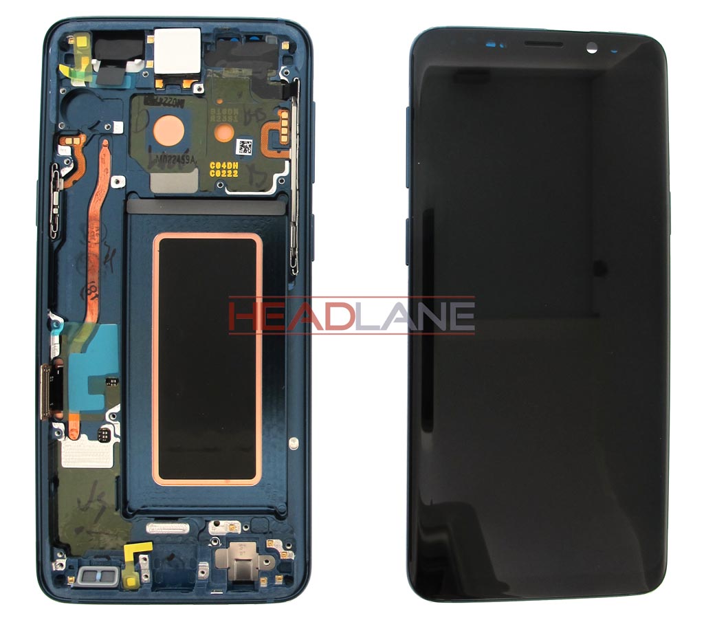 Samsung SM-G960F Galaxy S9 LCD Display / Screen + Touch - Blue
