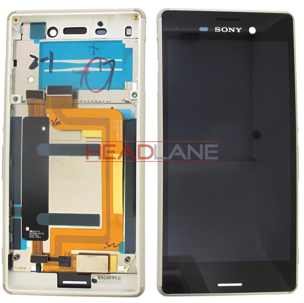 Sony E2303 Xperia M4 Aqua LCD Display / Screen + Touch - Silver