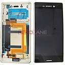 Sony E2303 Xperia M4 Aqua LCD Display / Screen + Touch - Silver