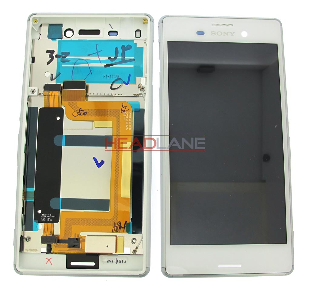 Sony E2313 / E2333 Xperia M4 Aqua Dual LCD Display / Screen + Touch - White