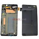 Sony E5303 E5306 Xperia C4 / Dual LCD Display / Screen + Touch - Black