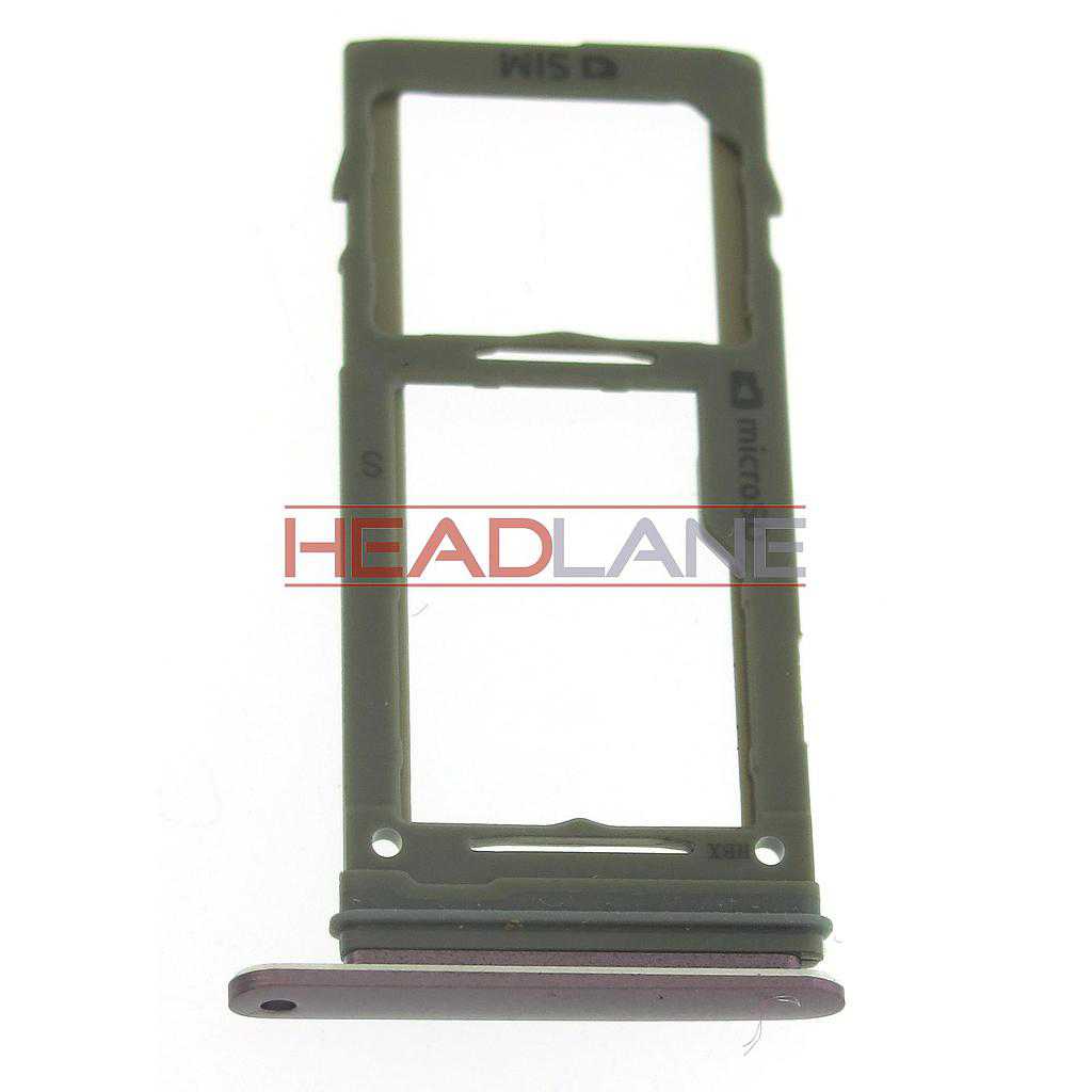 Samsung SM-G965F Galaxy S9+ Single SIM Card Tray - Purple