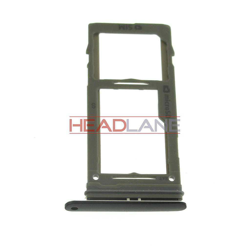 Samsung SM-G960F Galaxy S9 Single SIM Card Tray - Black