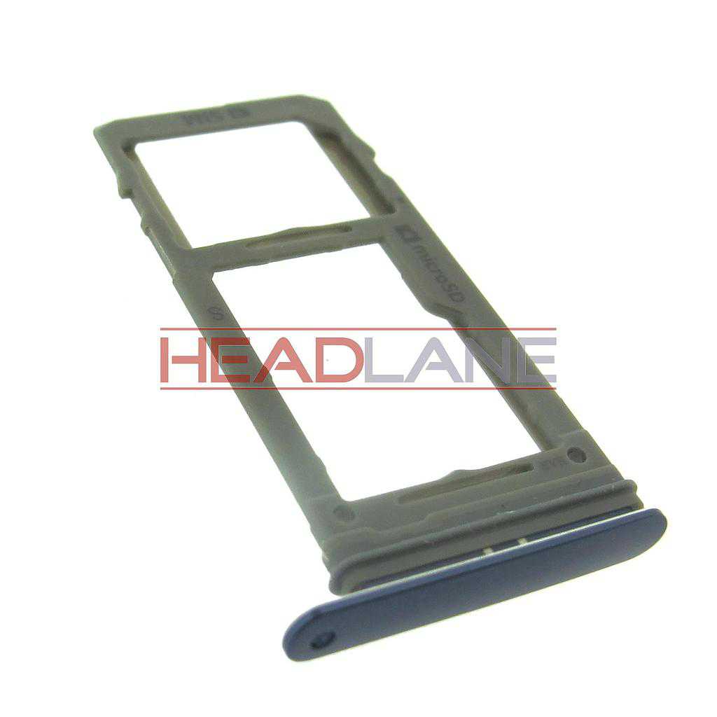 Samsung SM-G960F Galaxy S9 Single SIM Card Tray - Blue