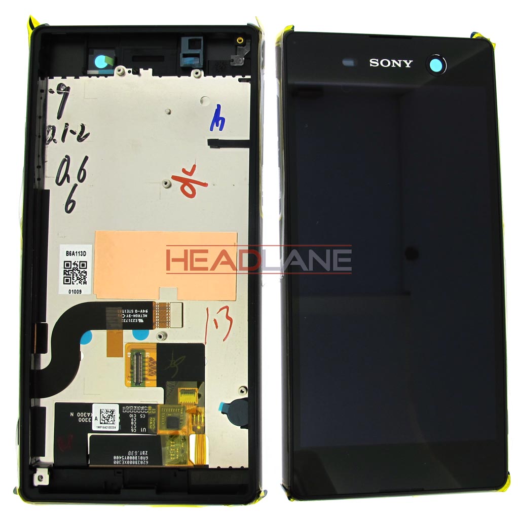 Sony E5603 E5606 Xperia M5 LCD Display / Screen + Touch - Black