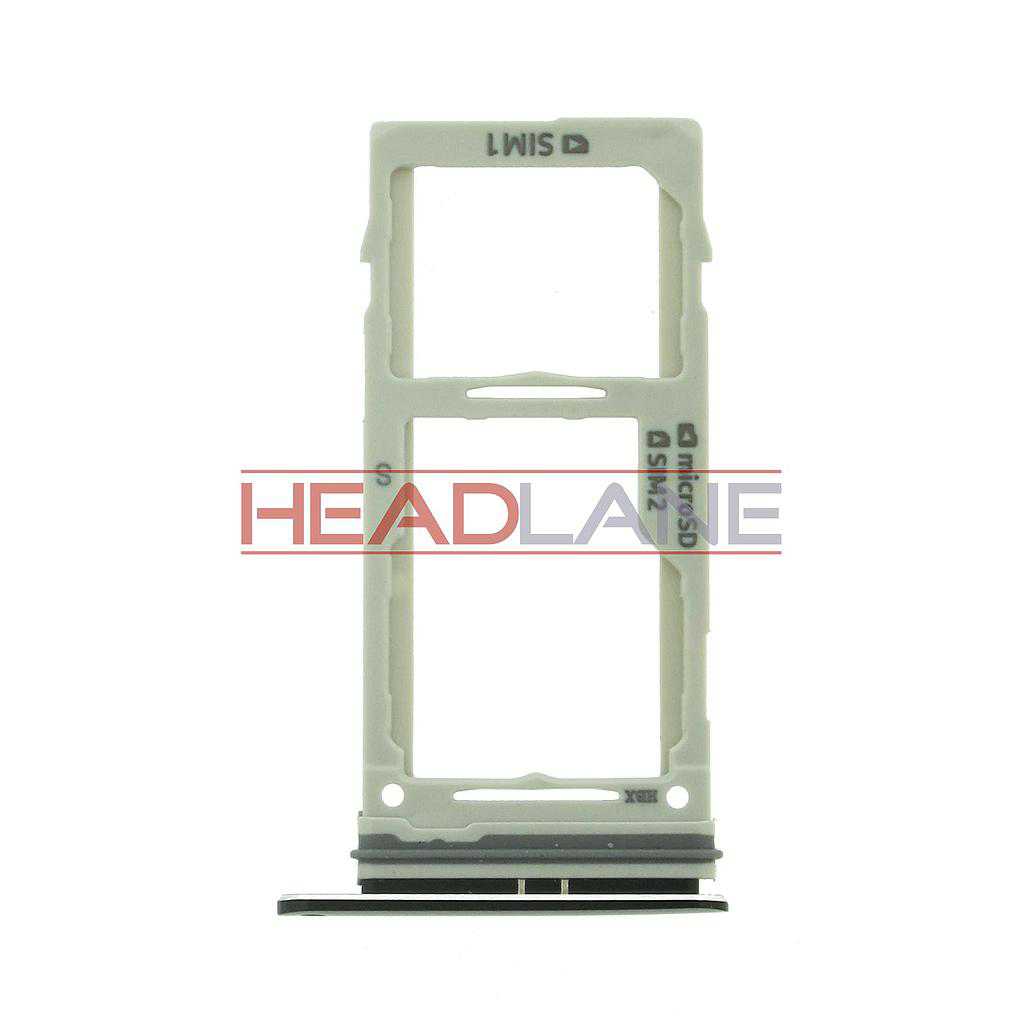 Samsung SM-G960F Galaxy S9 Hybrid SIM Card Tray - Black