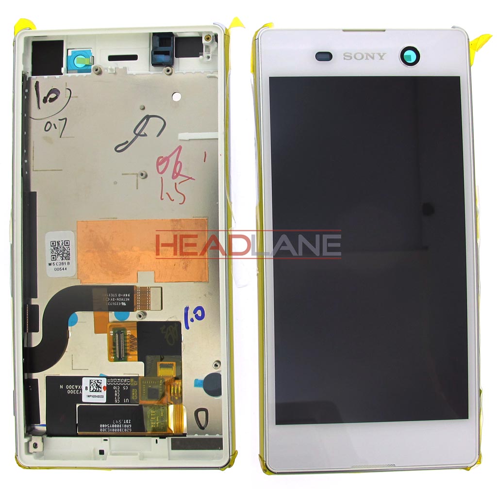 Sony E5603 E5606 Xperia M5 LCD Display / Screen + Touch - White