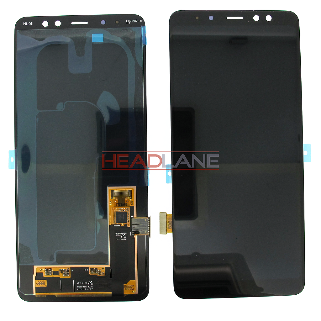 Samsung SM-A730 Galaxy A8+ (2018) LCD Display / Screen + Touch - Black