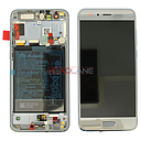 Huawei Honor 9 / Premium LCD Display / Screen + Touch + Battery - Silver Grey