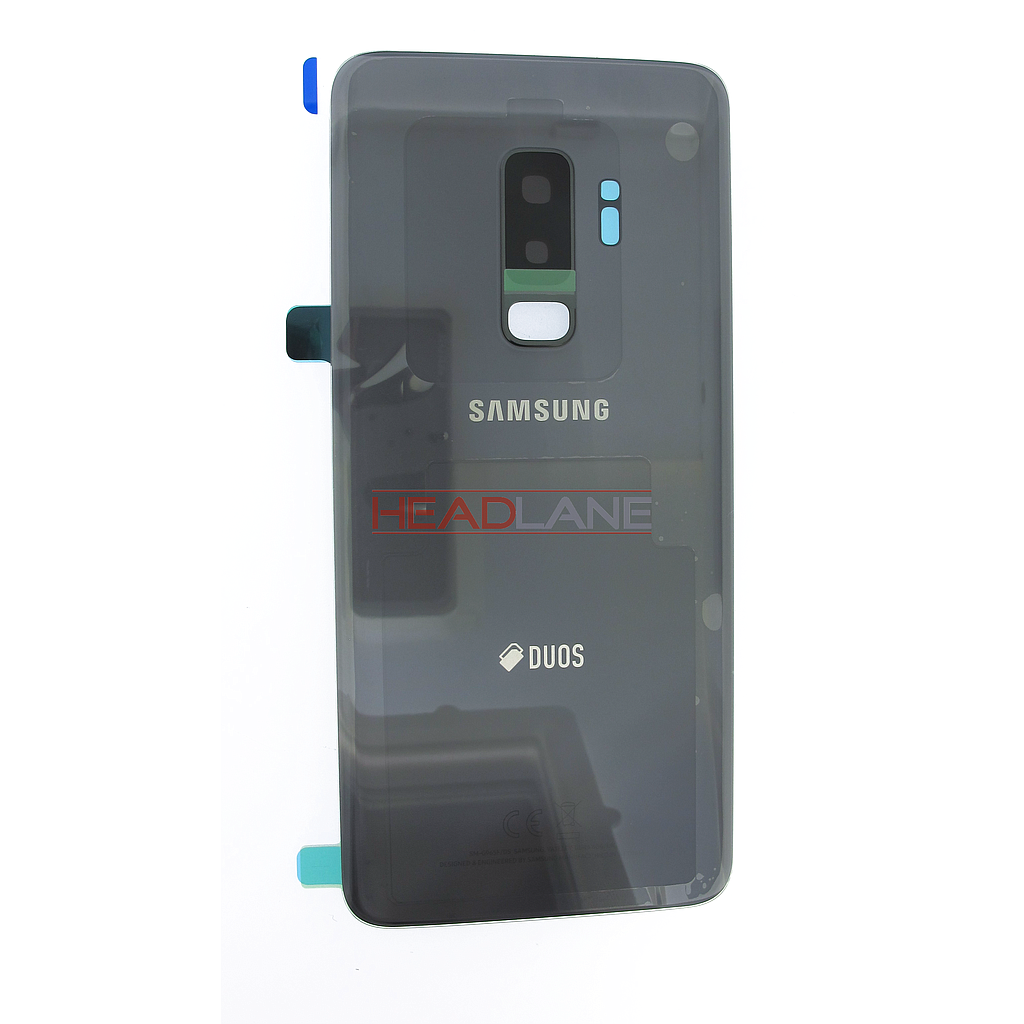 Samsung SM-G965F Galaxy S9+ Hybrid SIM Battery Cover - Grey
