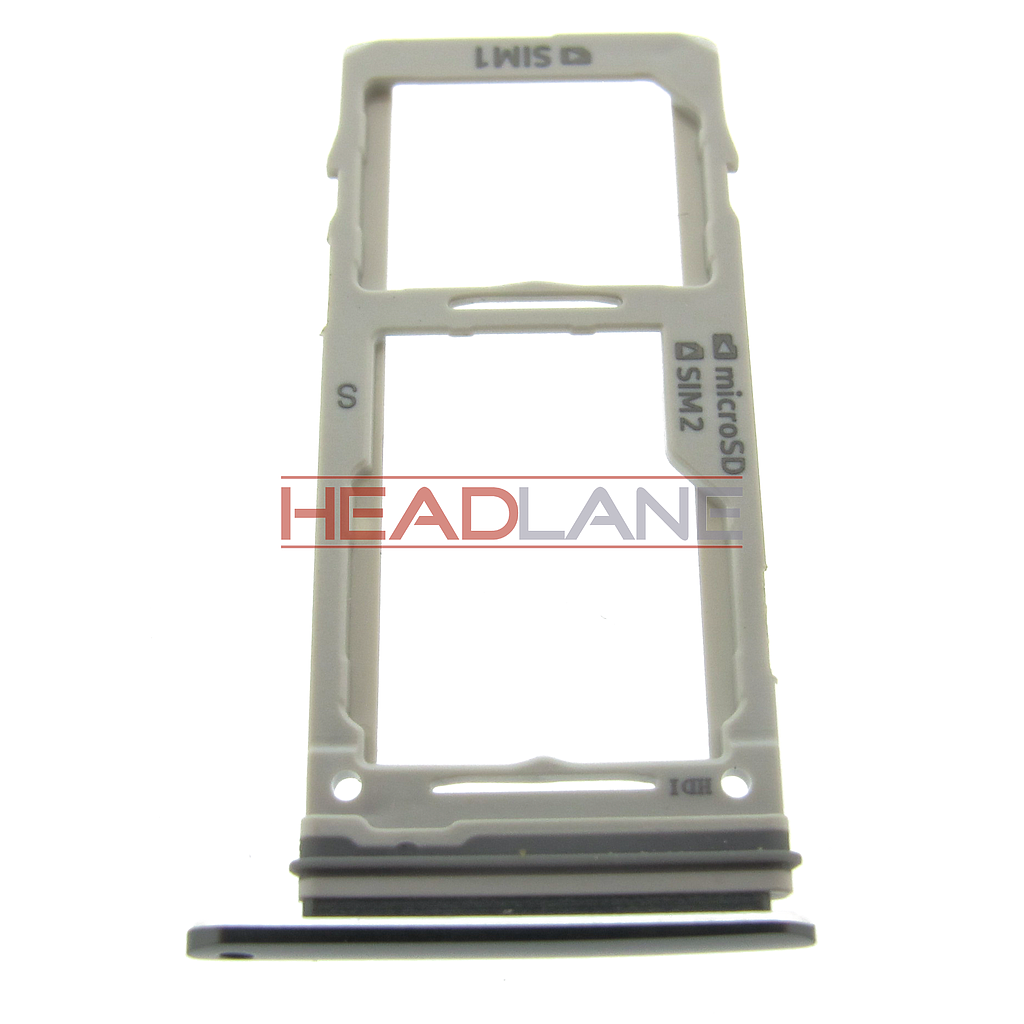 Samsung SM-G965F Galaxy S9+ Hybrid SIM Card Tray - Grey