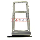 Samsung SM-G965F Galaxy S9+ Hybrid SIM Card Tray - Grey