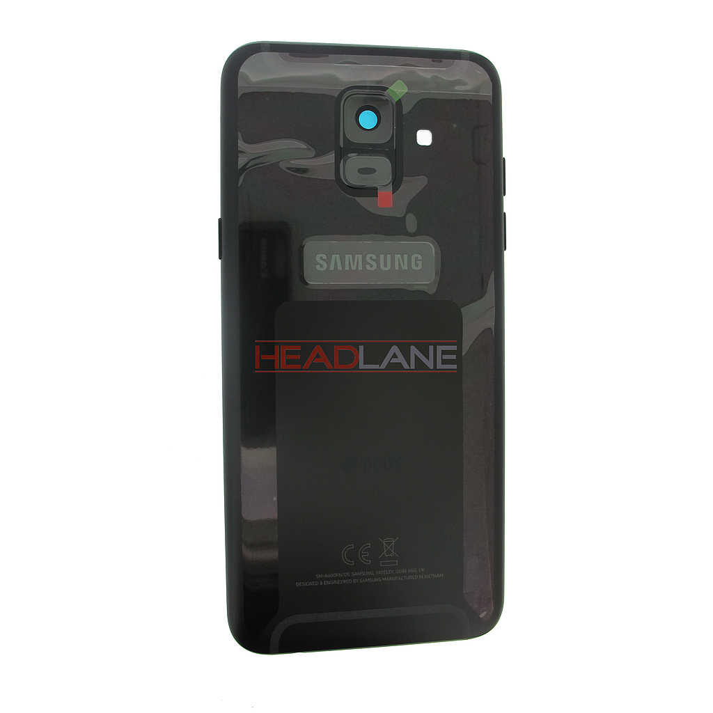 Samsung SM-A600 Galaxy A6 (2018) DUOS Battery Cover - Black