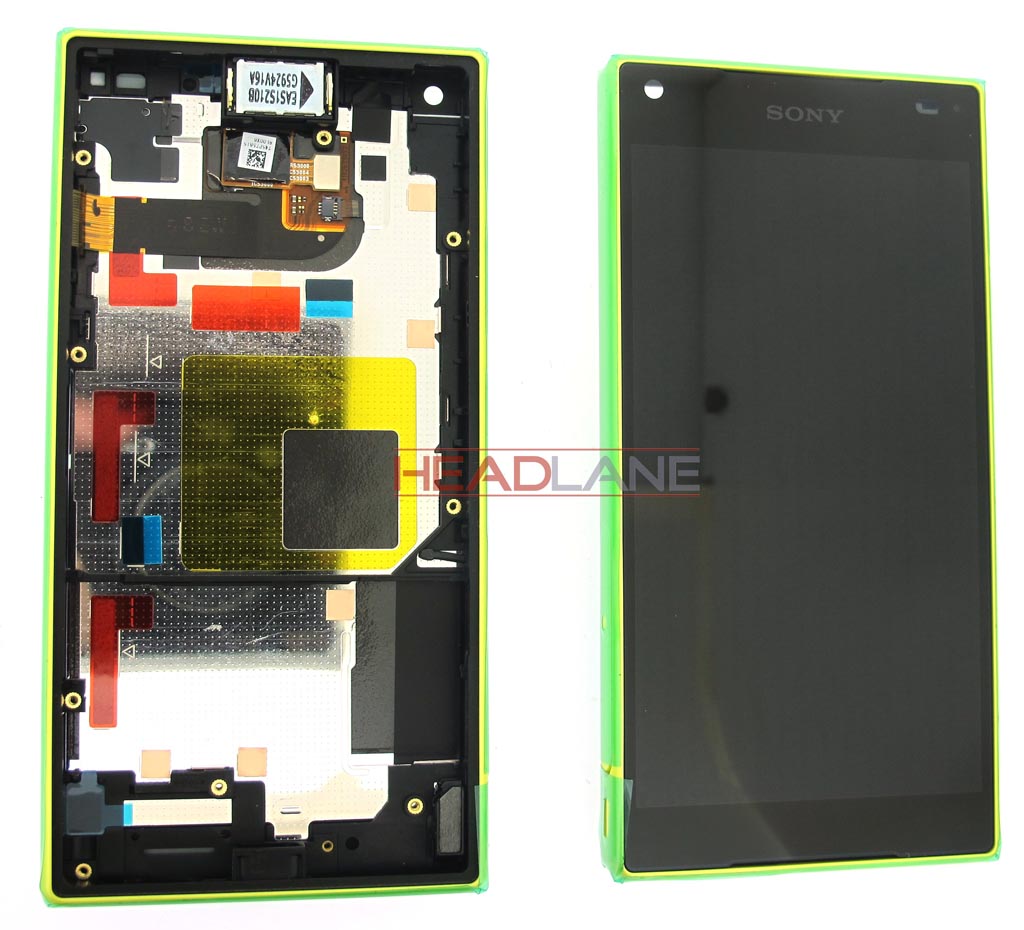 Sony E5803 Xperia Z5 Compact LCD Display / Screen + Touch - Yellow