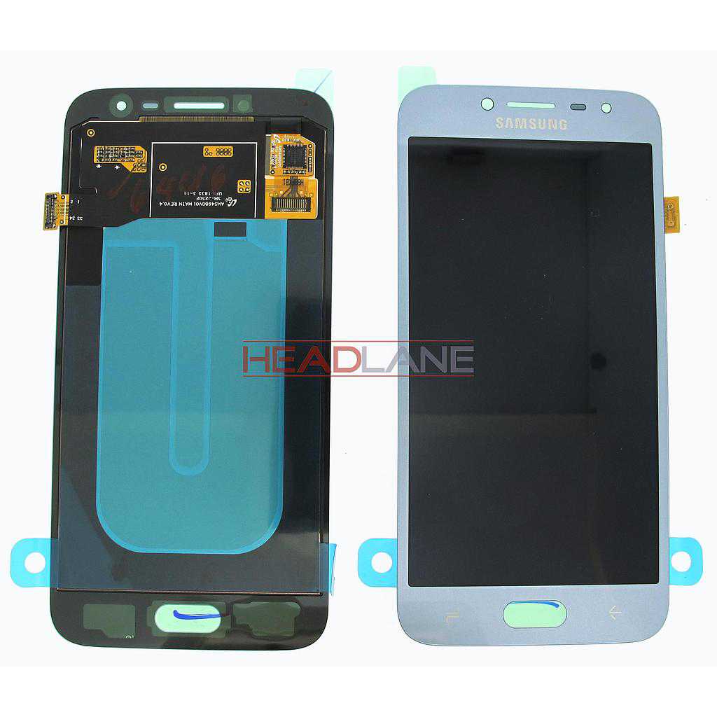 Samsung SM-J250 Galaxy J2 Pro (2018) LCD Display / Screen + Touch - Silver