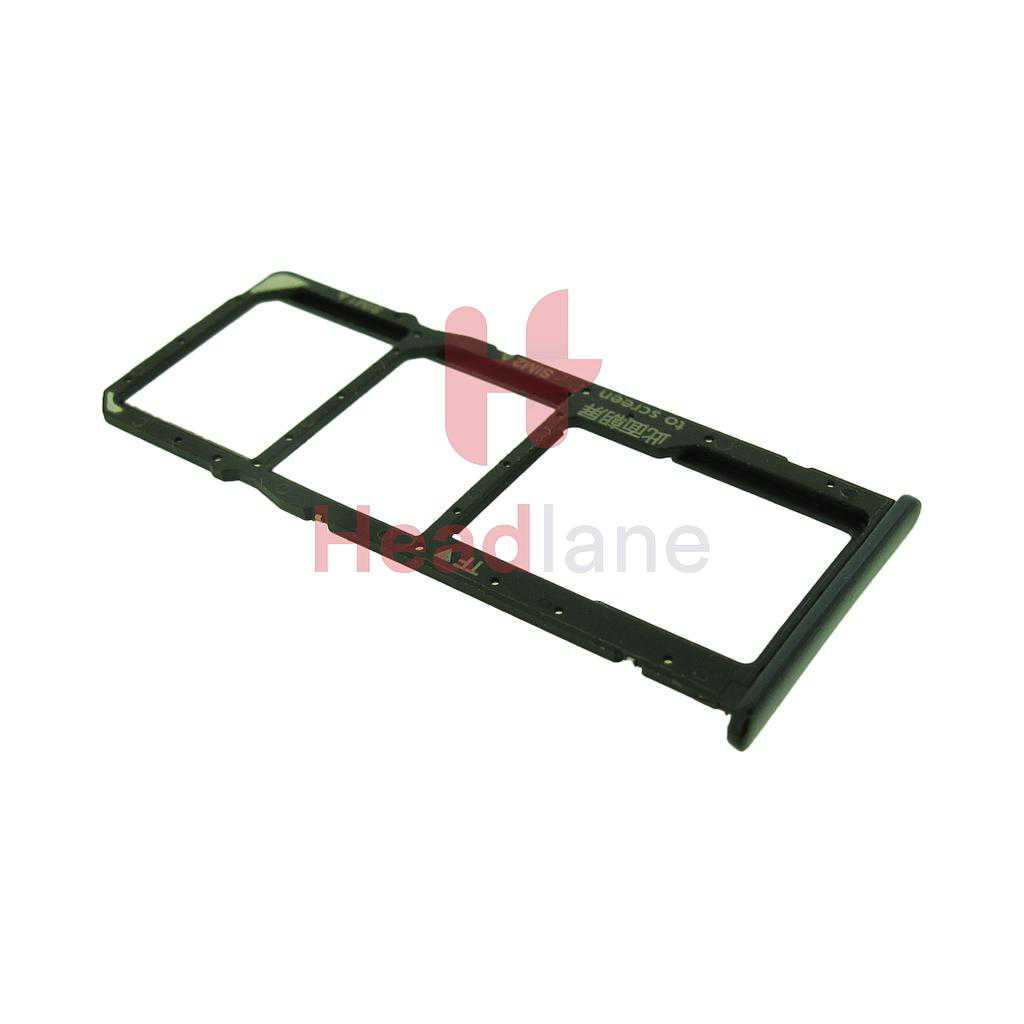 Huawei Y7 (2018) 3 in 1 SIM Card Tray - Black