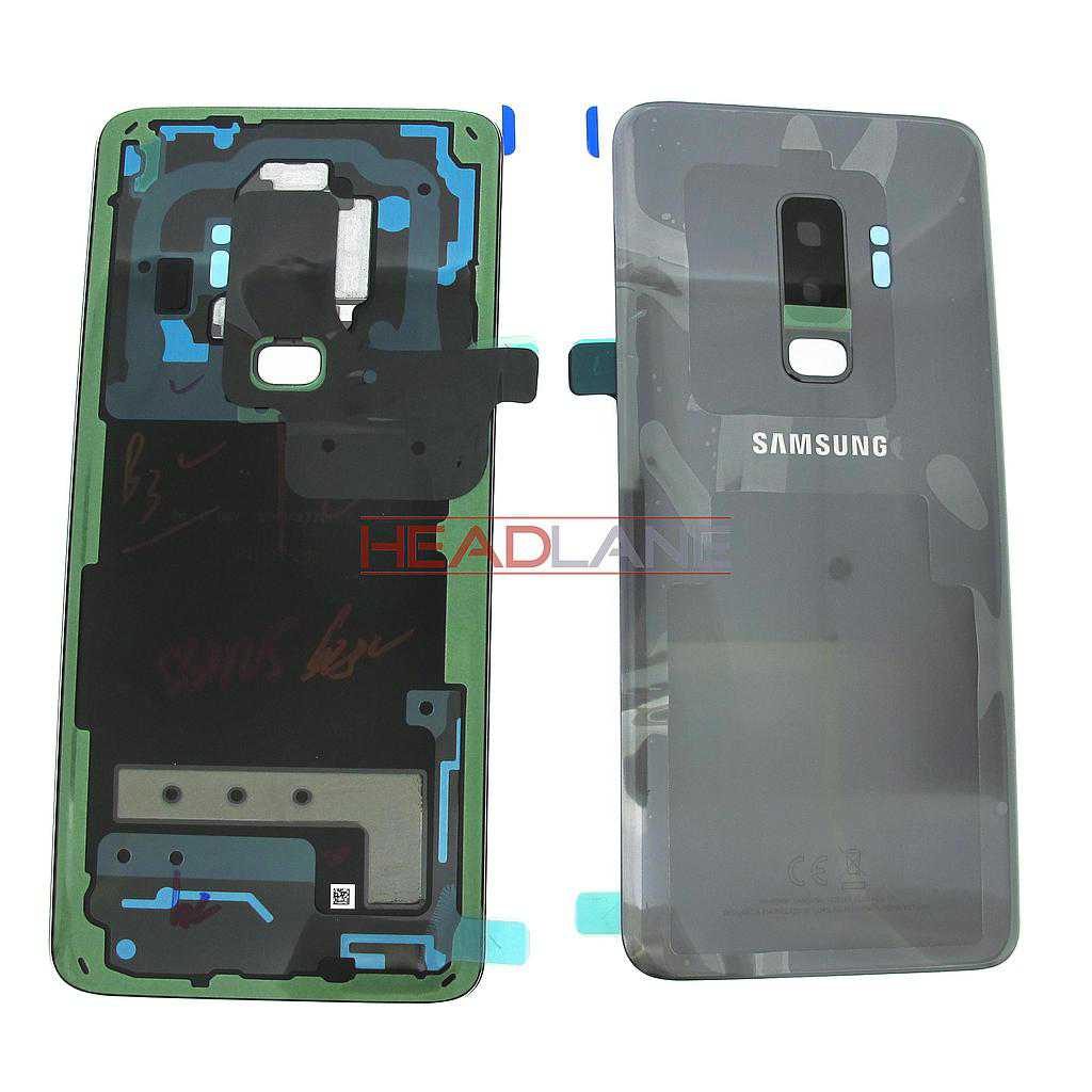 Samsung SM-G965F Galaxy S9+ Single SIM Battery Cover- Grey