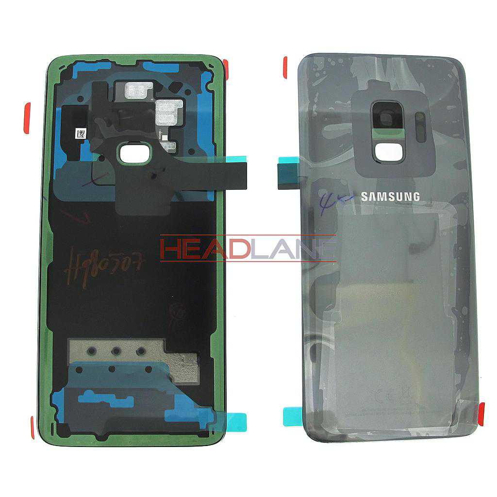 Samsung SM-G960F Galaxy S9 Single SIM Battery Cover - Grey