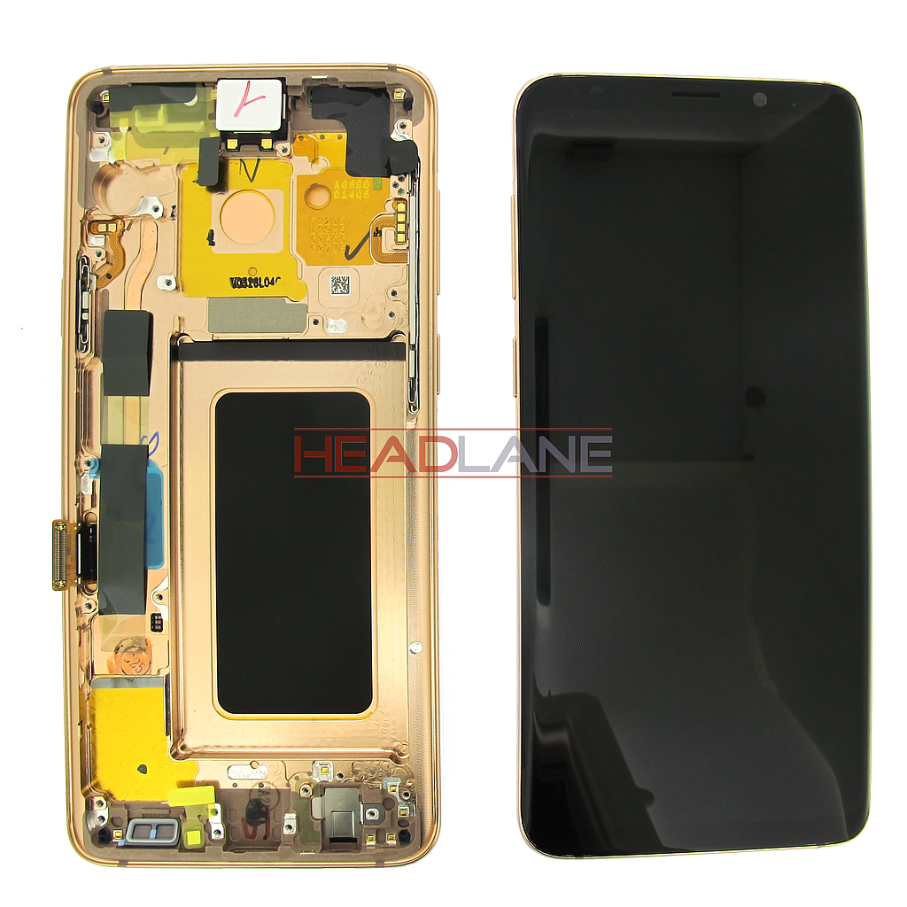 Samsung SM-G965F Galaxy S9+ LCD Display / Screen + Touch - Gold
