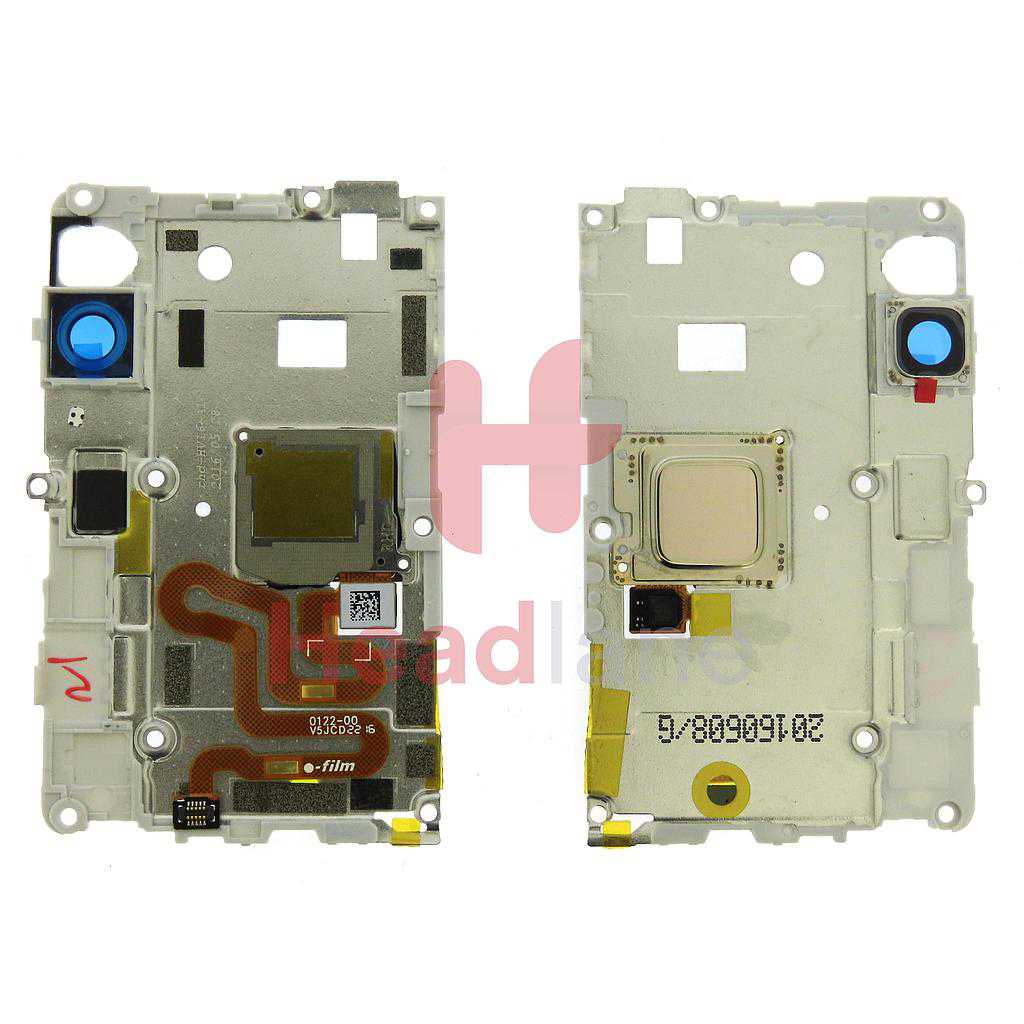 Huawei P9 Rear Top Cover + Fingerprint Reader / Sensor - Gold