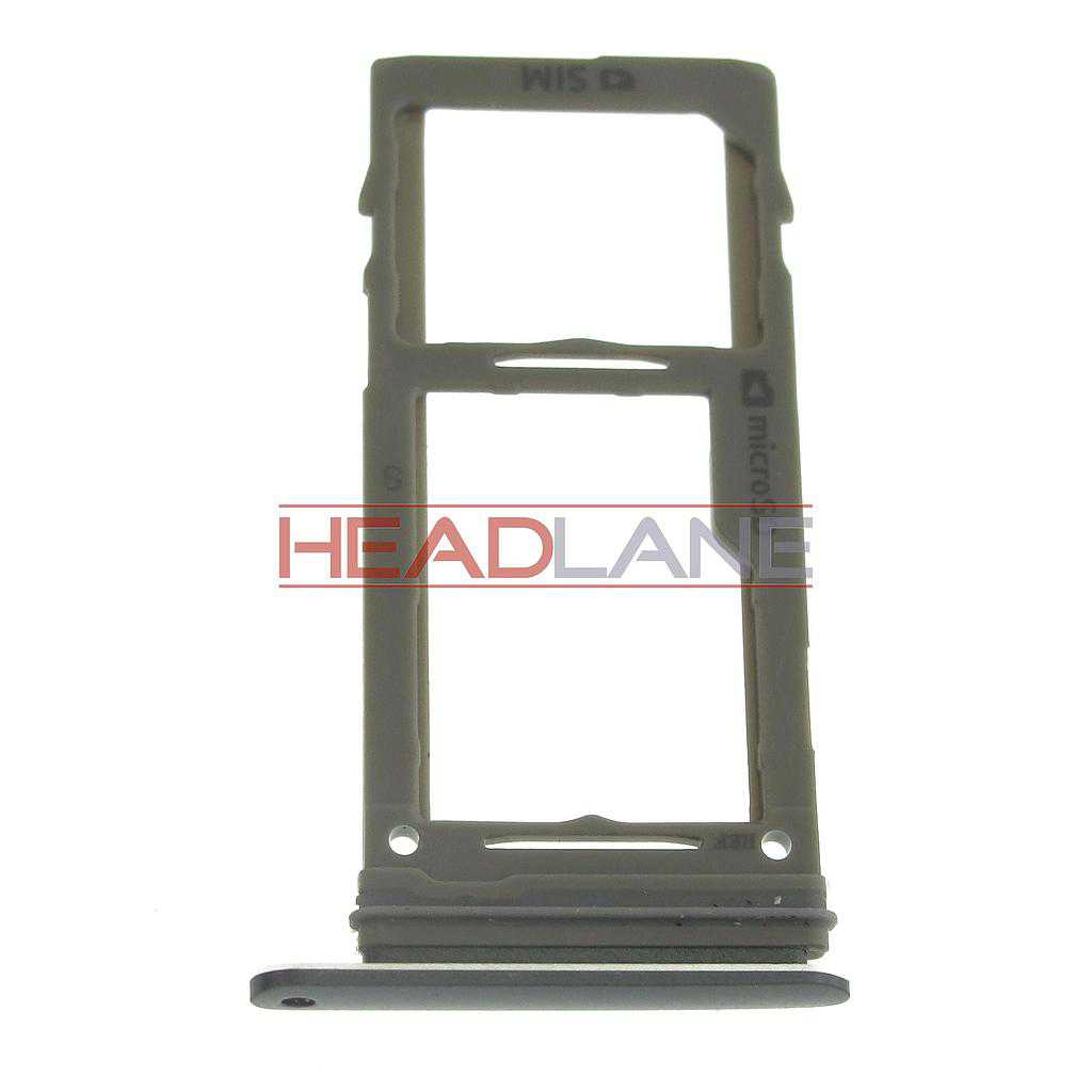 Samsung SM-G965F Galaxy S9+ Single SIM Card Tray - Grey