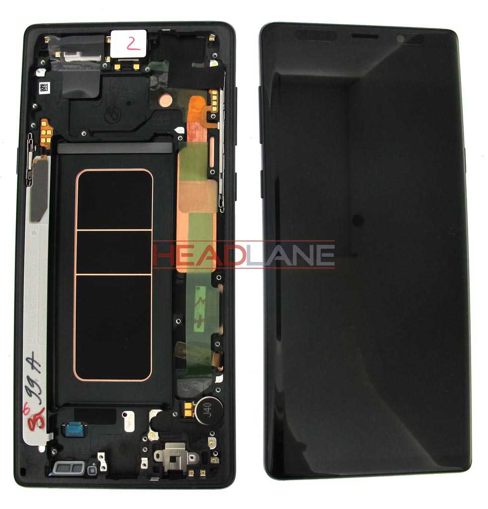 Samsung SM-N960 Galaxy Note 9 LCD Display / Screen + Touch - Black