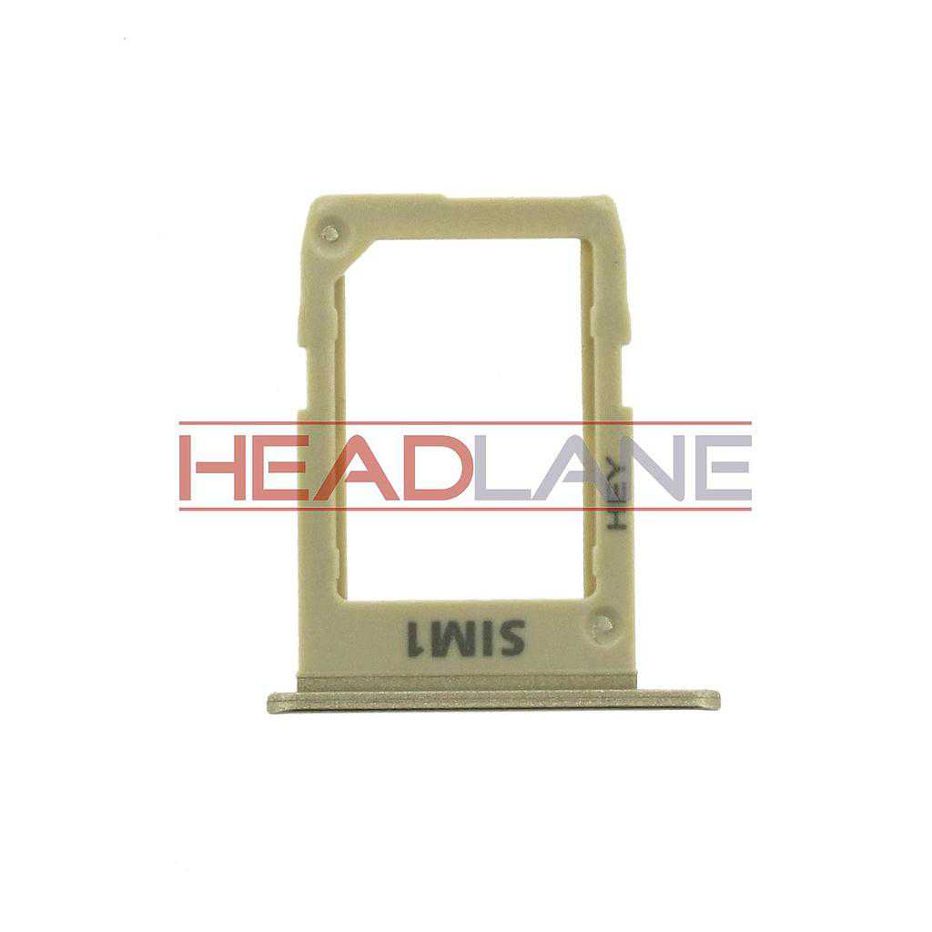 Samsung SM-J600 Galaxy J6 (2018) SIM Card Tray (Single SIM) - Gold