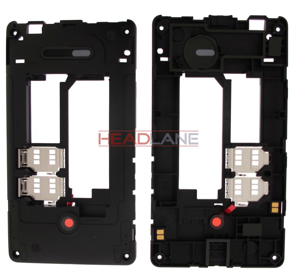 Microsoft Lumia 435 532 Dual SIM Middle Cover / Chassis