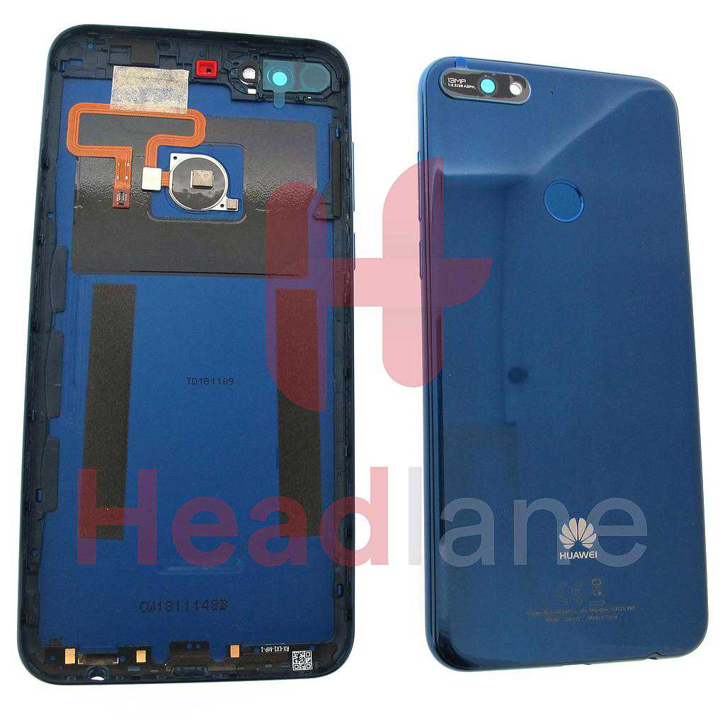 Huawei Y7 (2018) Back / Battery Cover - Blue