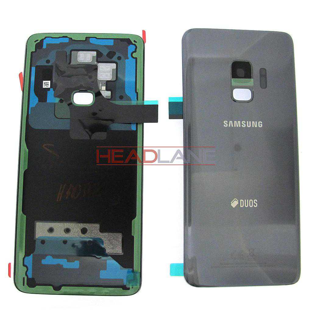 Samsung SM-G960F Galaxy S9 Hybrid SIM Battery Cover - Grey