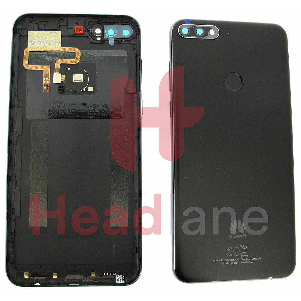 Huawei Y7 (2018) Back / Battery Cover - Black
