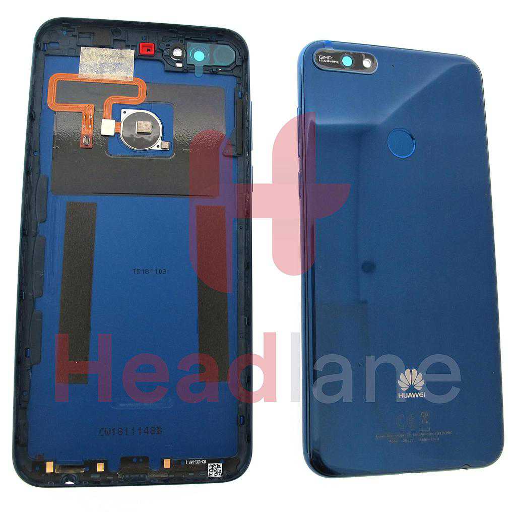Huawei Y7 (2018) Back / Battery Cover - Blue