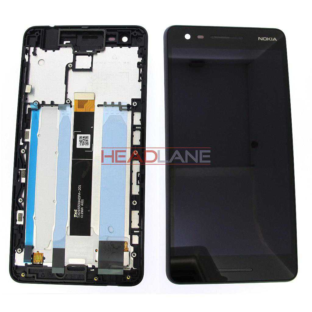 Nokia 2.1 LCD Display / Screen + Touch - Dark Blue