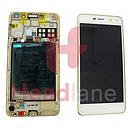 Huawei Y5 (2017) LCD Display / Screen + Touch - Gold / White