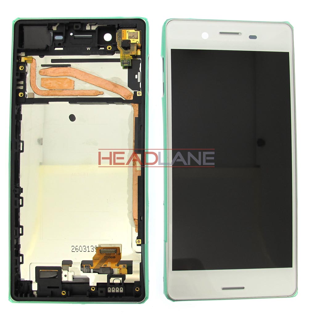 Sony F5121 / F5122 Xperia X LCD Display / Screen + Touch - White