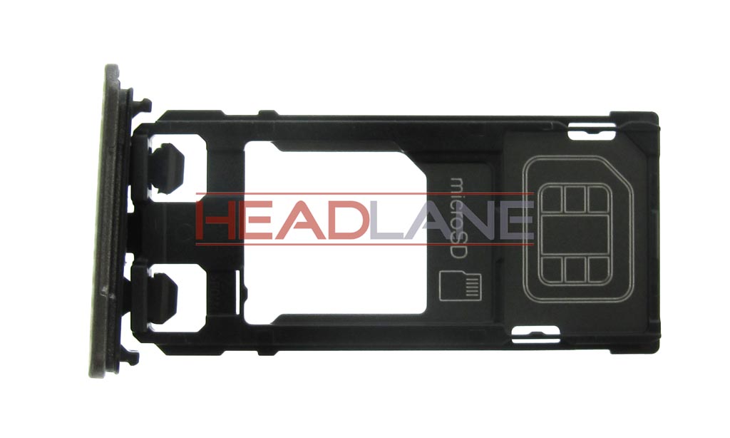 Sony F5121 Xperia X SIM Tray Cap (Single SIM) - Black