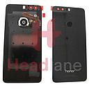 Huawei Honor 8 Back / Battery Cover + Fingerprint Sensor - Black