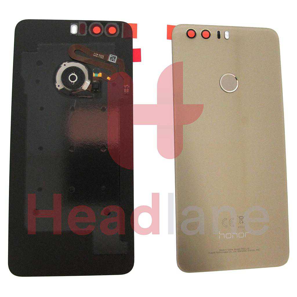 Huawei Honor 8 Back / Battery Cover + Fingerprint Sensor - Gold