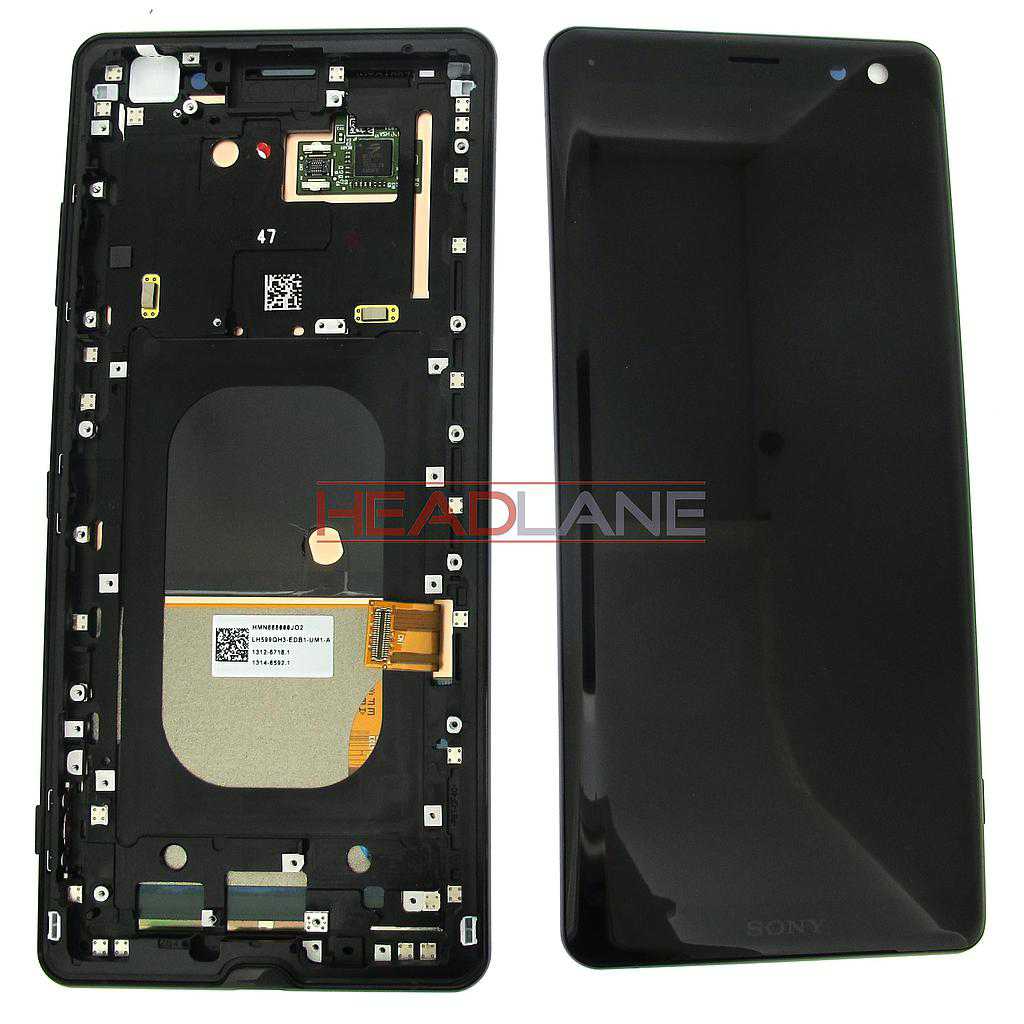 Sony H8416 H9436 Xperia XZ3 LCD Display / Screen + Touch - Black