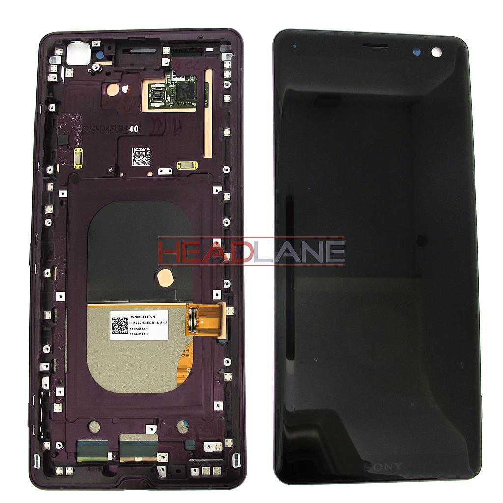 Sony H8416 H9436 Xperia XZ3 LCD Display / Screen + Touch - Red